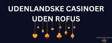 Casino Uden ROFUS med Klarna Indbetaling